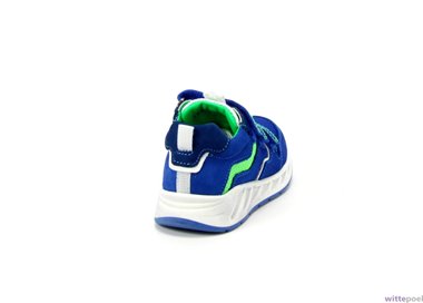 Trackstyle sneakers Smith Sharp 123 blauw - achterkant rechts - bij Wittepoel