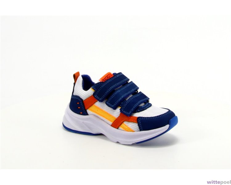 Trackstyle sneakers Ian Icoon 123 blauw - zijkant rechts - bij Wittepoel Trackstyle sneakers Ian Icoon 123 blauw - zijkant rechts - bij Wittepoel