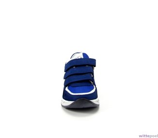 Trackstyle sneakers Sander Sharp 123 blauw - voorkant - bij Wittepoel