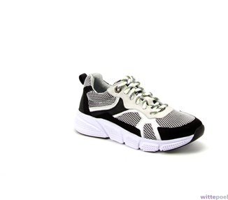 Trackstyle sneakers Floris Fox 589 zwart - zijkant rechts - bij Wittepoel