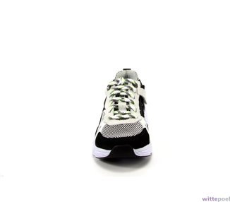 Trackstyle sneakers Floris Fox 589 zwart - voorkant - bij Wittepoel