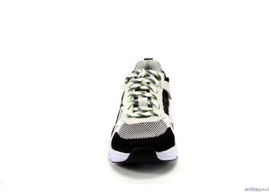 Trackstyle sneakers Floris Fox 589 zwart - voorkant - bij Wittepoel