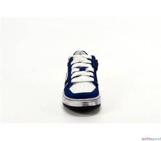 Trackstyle sneakers Milo Mario 123 blauw - voorkant - bij Wittepoel