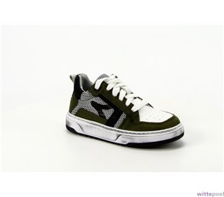 Trackstyle sneakers Milo Mario 167 groen - zijkant rechts - bij Wittepoel