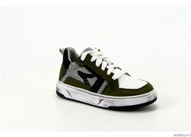 Trackstyle sneakers Milo Mario 167 groen - zijkant rechts - bij Wittepoel