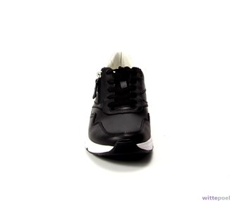 Gabor sneakers Foulard 46.896.57 zwart - voorkant - bij Wittepoel