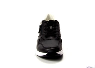 Gabor sneakers Foulard 46.896.57 zwart - voorkant - bij Wittepoel
