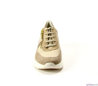 Solidus sneakers Holly tortilla 46022-30557 beige - voorkant - bij Wittepoel