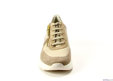 Solidus sneakers Holly tortilla 46022-30557 beige - voorkant - bij Wittepoel