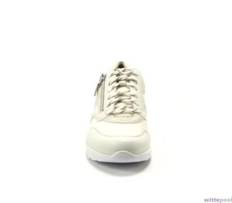 Durea sneakers 6279 0823 wit - voorkant - bij Wittepoel