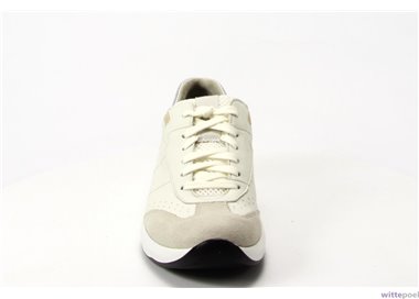 Durea sneakers 6289 0938 wit - voorkant - bij Wittepoel
