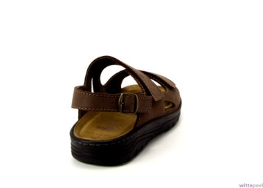 Solidus sandaal Gaucho 78061 bruin - achterkant rechts - bij Wittepoel