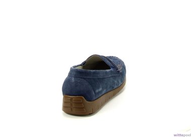 Waldlaufer loafers H-Lucy 195 206 blauw - achterkant rechts - bij Wittepoel