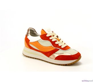 Piedi Nudi sneakers Gavi 04.11 oranje - zijkant rechts - bij Wittepoel