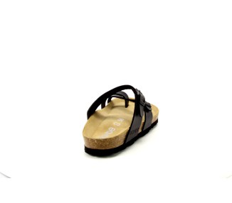 Rohde teenslipper Alba 5594-90 zwart