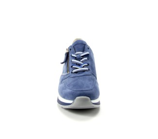 Gabor sneakers Samt 46.548.26 blauw