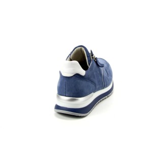 Gabor sneakers Samt 46.548.26 blauw