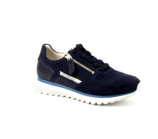 Gabor sneakers Nubuk46.378.36 blauw
