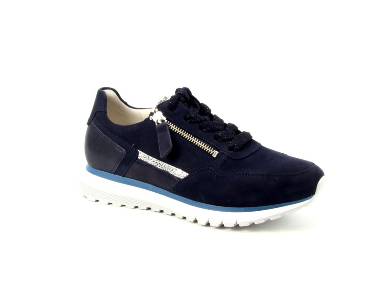 Gabor sneakers Nubuk46.378.36 blauw