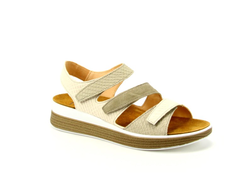 Think sandaal Meggie 1000 wit groen