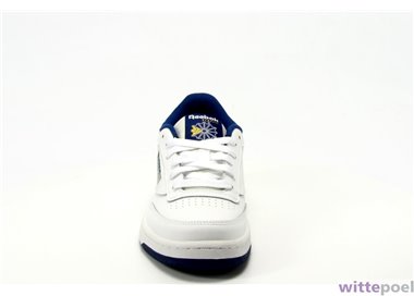 Reebok sneaker Club C wit - voorkant - bij Wittepoel