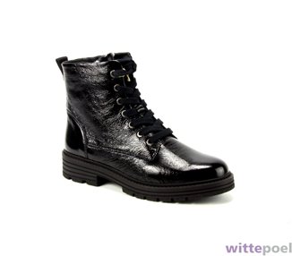 Solidus veterboot KELLY 06691 zwart - zijkant rechts - bij Wittepoel