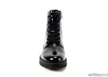 Solidus veterboot KELLY 06691 zwart - voorkant - bij Wittepoel