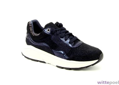 Xsensible sneaker Golden Gate 4263 Lady G blauw - zijkant rechts - bij Wittepoel
