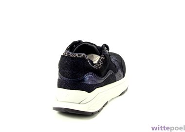 Xsensible sneaker Golden Gate 4263 Lady G blauw - achterkant rechts - bij Wittepoel