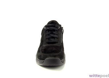 Xsensible veterschoen Stretchwalker SWX23 2001 HX zwart - voorkant - bij Wittepoel