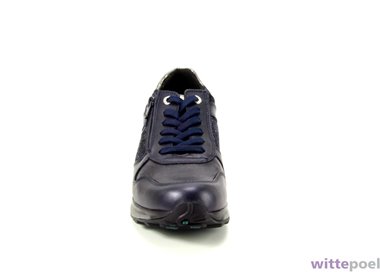 Xsensible veterschoen Jersey GX blauw - voorkant - bij Wittepoel