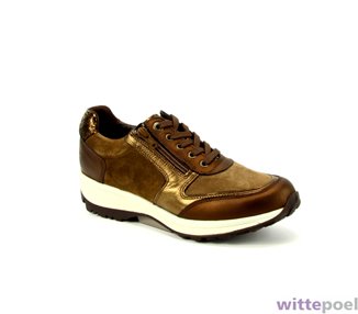 Xsensible veterschoen Wembley 2396 GX bruin - zijkant rechts - bij Wittepoel