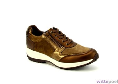 Xsensible veterschoen Wembley 2396 GX bruin - zijkant rechts - bij Wittepoel
