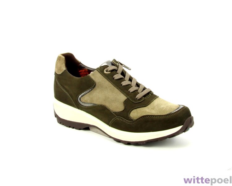 Xsensible veterschoen York 2530 GX taupe - zijkant rechts - bij Wittepoel Xsensible veterschoen York 2530 GX taupe - zijkant rechts - bij Wittepoel