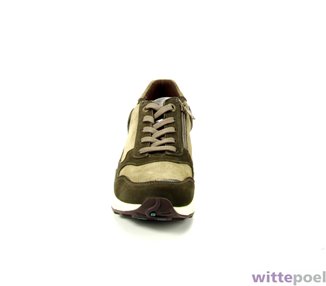 Xsensible veterschoen York 2530 GX taupe - voorkant - bij Wittepoel
