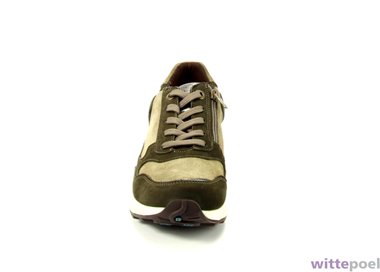 Xsensible veterschoen York 2530 GX taupe - voorkant - bij Wittepoel