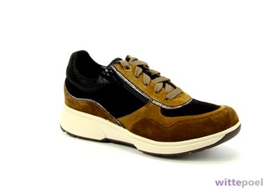 Xsensible veterschoen Lima HX 2360 bruin - zijkant rechts - bij Wittepoel