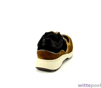 Xsensible veterschoen Lima HX 2360 bruin - achterkant rechts - bij Wittepoel