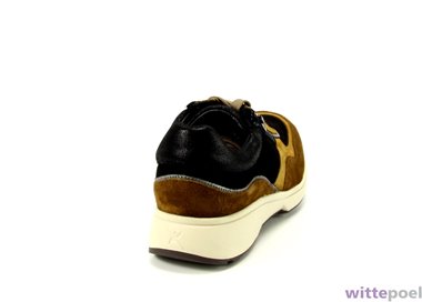 Xsensible veterschoen Lima HX 2360 bruin - achterkant rechts - bij Wittepoel