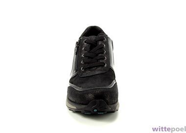 Xsensible veterschoen Wembley 2001 GX zwart - voorkant - bij Wittepoel