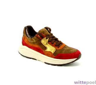 Xsensible sneaker Golden Gate 2747 Lady GX rood - zijkant rechts - bij Wittepoel