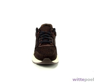 Xsensible sneaker Golden Gate 4351 Lady G bruin - voorkant - bij Wittepoel