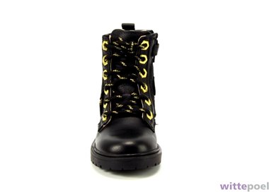 Twins veterboot Tea Ton 589 zwart - voorkant - bij Wittepoel