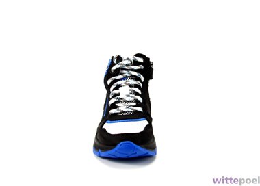 Trackstyle veterboot Adam Air 489 zwart - voorkant - bij Wittepoel