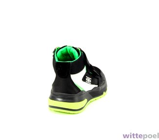 Trackstyle klittenbandboot Alex Air 489 zwart - achterkant rechts - bij Wittepoel