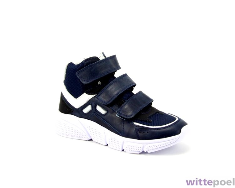 Trackstyle klittenbandboot Fallon Fox 529 blauw - zijkant rechts - bij Wittepoel
