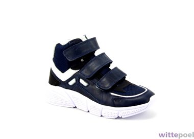 Trackstyle klittenbandboot Fallon Fox 529 blauw - zijkant rechts - bij Wittepoel