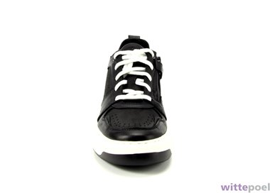 Trackstyle sneaker Guido Goed 589 zwart - voorkant - bij Wittepoel