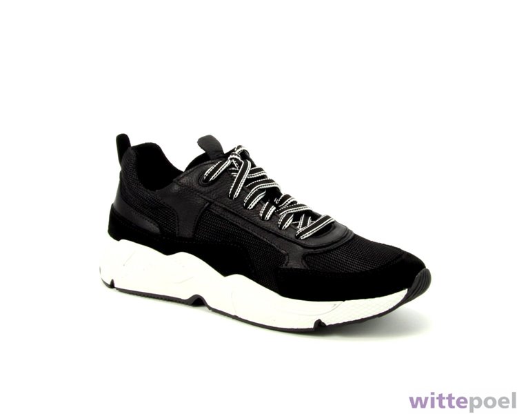 Trackstyle sneaker Sergio Snel 589 zwart - zijkant rechts - bij Wittepoel Trackstyle sneaker Sergio Snel 589 zwart - zijkant rechts - bij Wittepoel