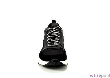 Trackstyle sneaker Sergio Snel 589 zwart - voorkant - bij Wittepoel